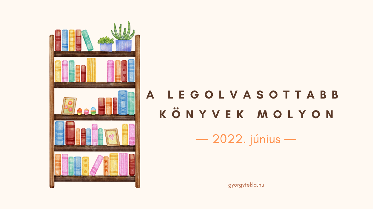 A legolvasottabb könyvek Molyon | 2022. június