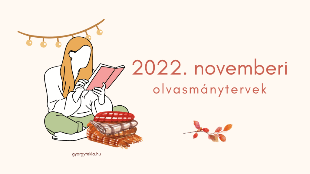 2022. novemberi TBR – havi olvasmánytervek